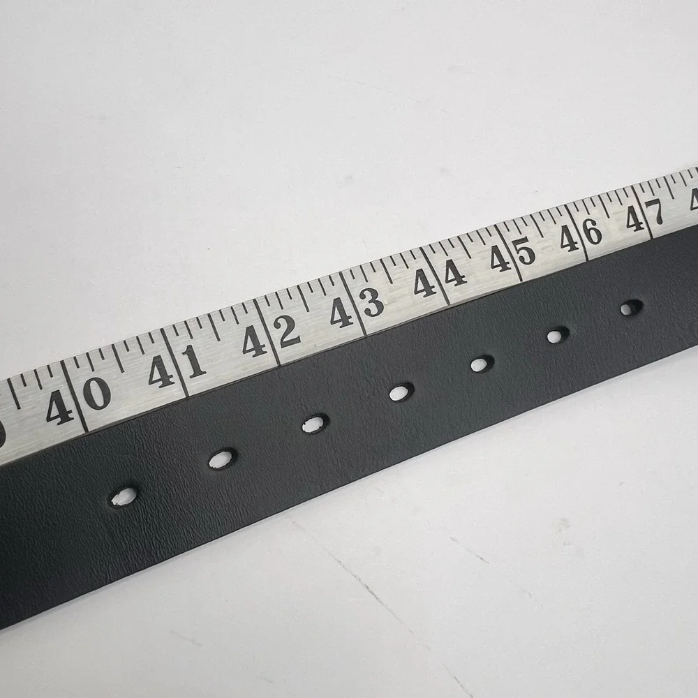 Goodfellow Genuine Leather Belt XL Black Classic Minimalist Work‎ Casual